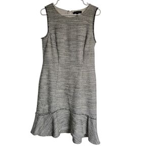 Banana Republic Tweed Fit And Flare Dress Size 10